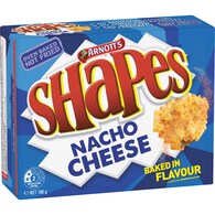 Arnott's Shapes Nacho Cheese Cracker Biscuits