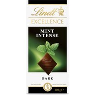 Lindt Excellence Mint Intense Dark Chocolate Block