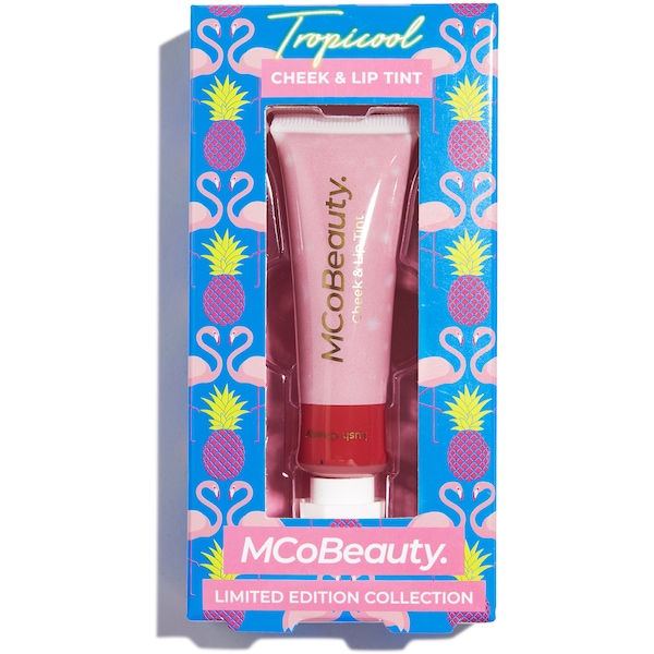 MCoBeauty Tropicool Lip & Cheek Tint Lush Cherry Each