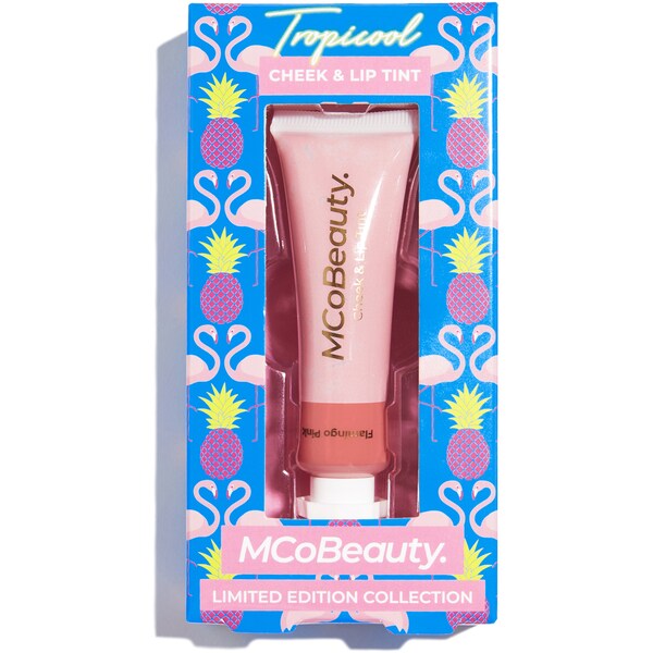 MCoBeauty Tropicool Lip & Cheek Tint Flaming Pink each