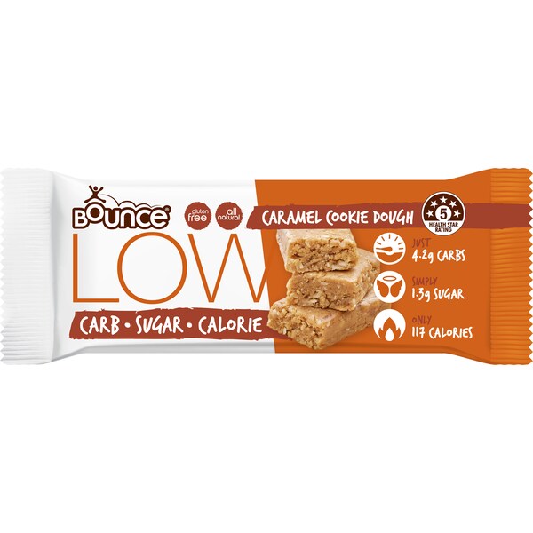 Bounce Low Carb Bar Caramel Cookie Dough 35g