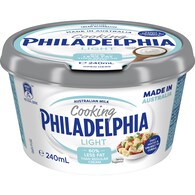 Philadelphia Light Cooking Cream Tub