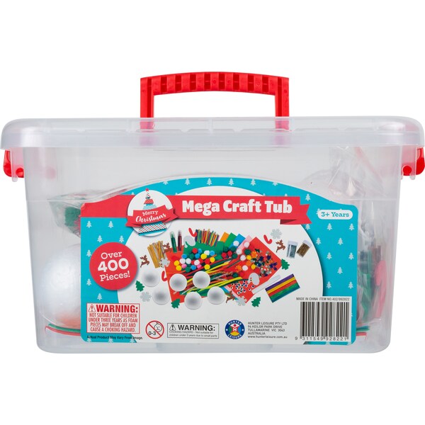 Christmas Mega Craft Tub  Each