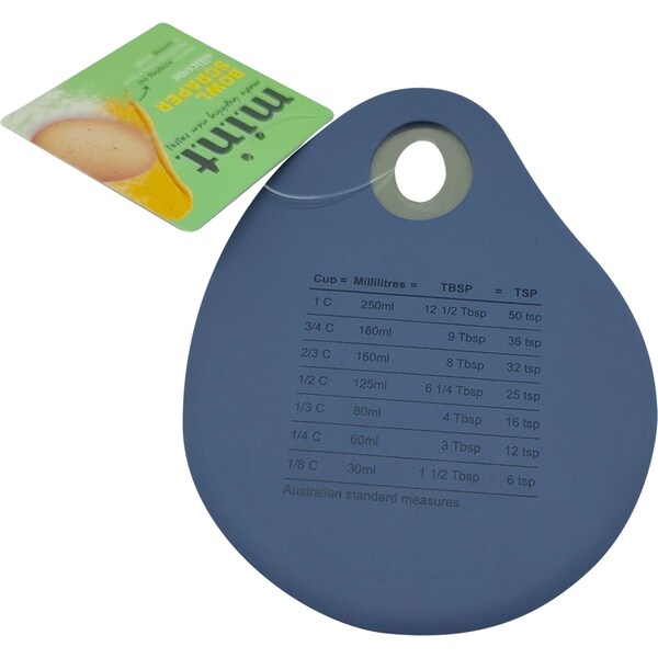 MINT Silicone Bowl Scraper Assorted Each