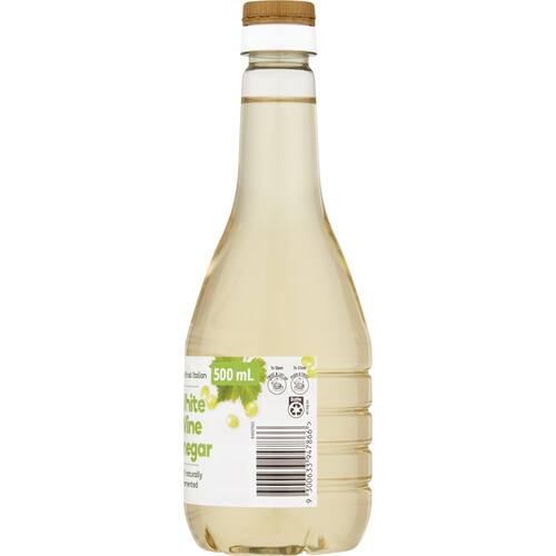 Woolworths Vinegar White Wine 500ml bunch