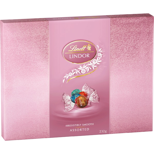 Lindt Lindor Assorted Chocolate Gift Box 232g