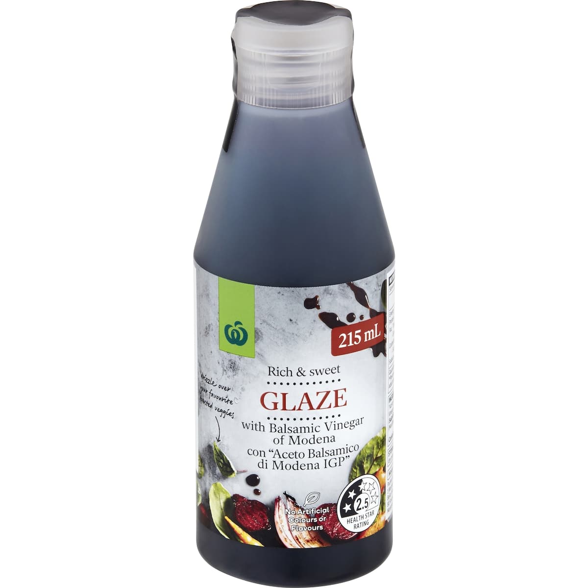 Woolworths Vinegar Balsamic Glaze 215ml bunch