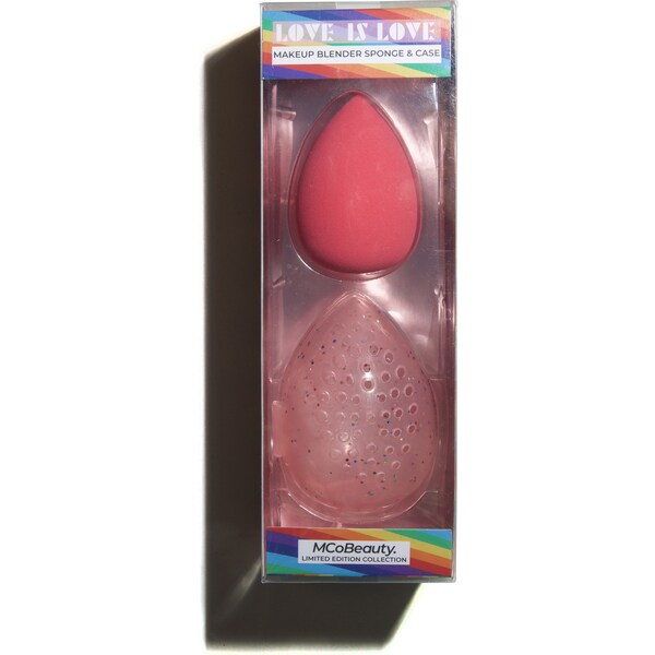 MCoBeauty Magic Makeup Blender Sponge & Case Love Is Love each