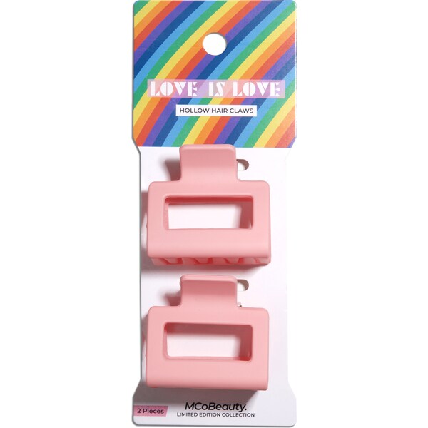 MCoBeauty Hair Claw Hollow Love Is Love 2 pack