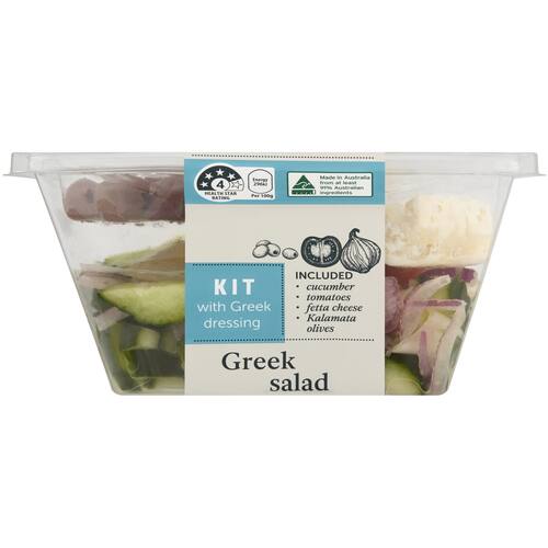 Woolworths Greek Salad Kit 500g bunch