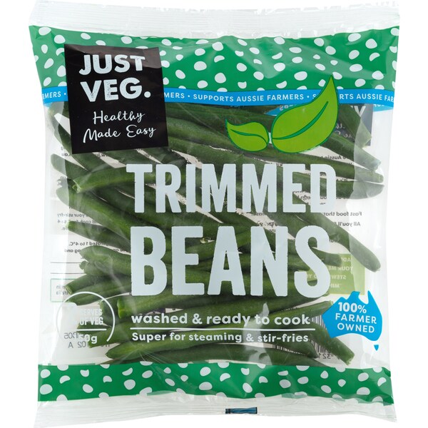 Just Veg. Trimmed Beans 150g