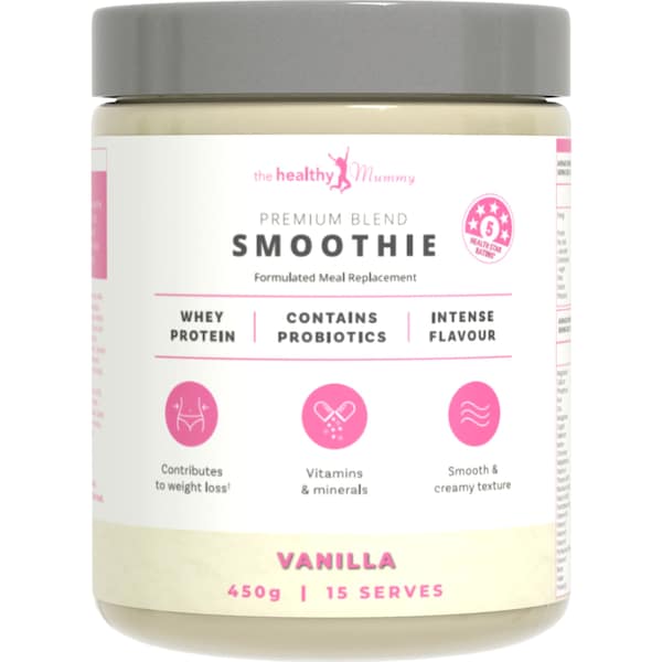 The Healthy Mummy Premium Blend Smoothie Vanilla 450g