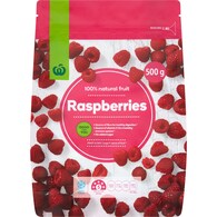 Woolworths Frozen Raspberries