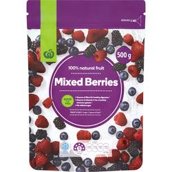 Woolworths Frozen Mixed Berries 500g