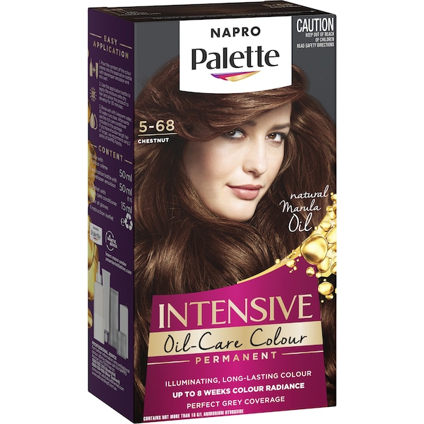 Napro Palette Brown Hair Dye 5.68 Chestnut Brown Hair Colour each