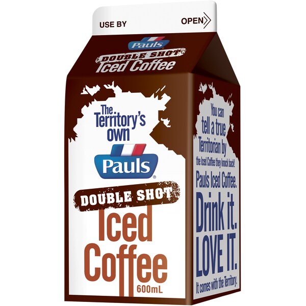 Pauls Double Shot Iced Coffee 600ml