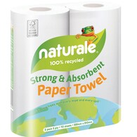 Naturale 100% Recycled 2 Ply Paper Towel