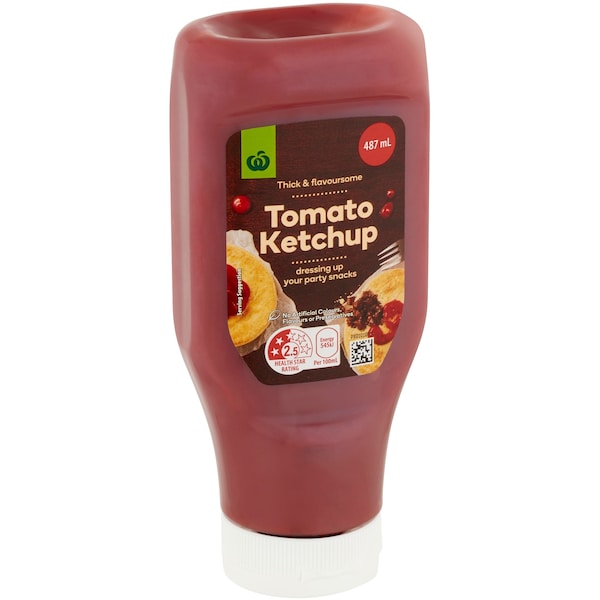 Woolworths Ketchup 487ml