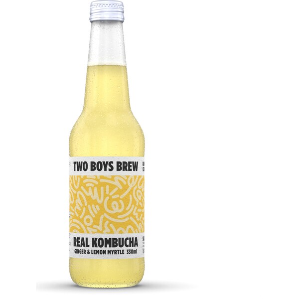 Two Boys Brew Silk Road Kombucha 330mL