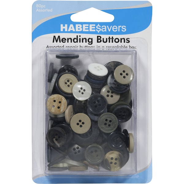 Habee$avers Sewing Accessories Buttons Mending Box Each