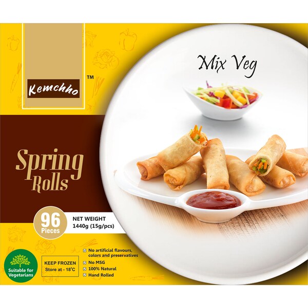 Mix Veg Spring Roll 1.44Kg