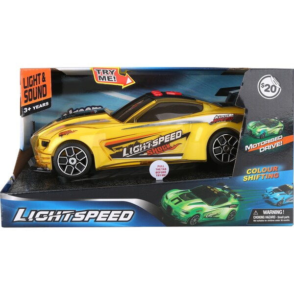 Kool Speed Sounds And Lights Car  Each