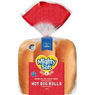 Mighty Soft Hot Dog Rolls