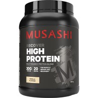 Musashi High Protein Powder Vanilla Milkshake