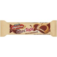 McVitie's Digestives Choc Tops Milk Chocolate