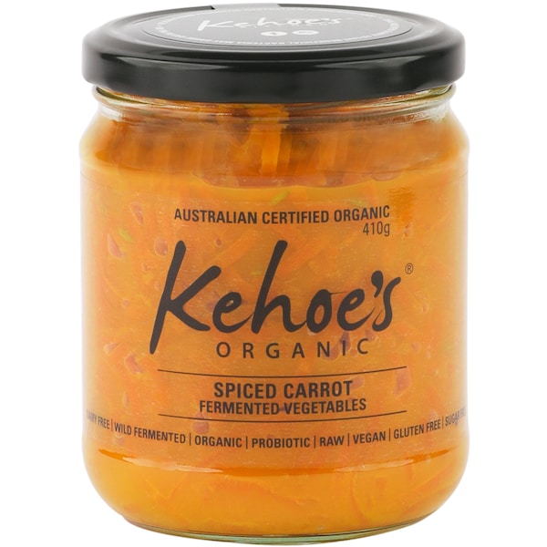 Kehoe's Organic Spiced Carrot Fermented Vegetables 410g