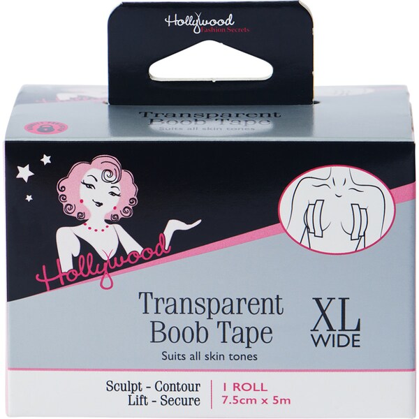 Hollywood Xl Wide Transparent Boob Tape Boob Tape Xl Wide Each