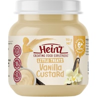 Heinz Little Treats Vanilla Custard Baby Food Jar 6+ Months