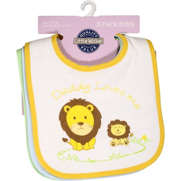 Big Softies Bibs Basic Cotton 3 Pack