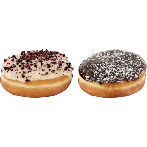 Woolworths Loaded Jam Donut Selection 2pk bunch