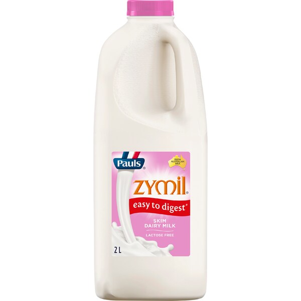 Pauls Zymil Skim Dairy Milk 2l