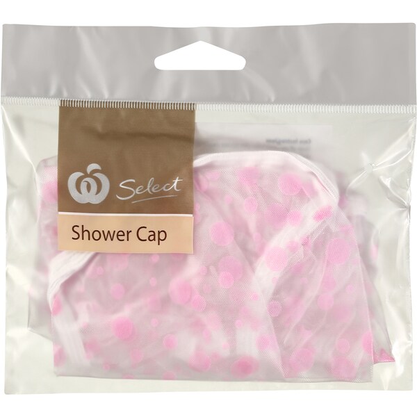 Woolworths Printed Bath Shower Cap Each