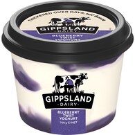 Gippsland Dairy Twist Yoghurt Blueberry