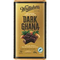 Whittaker's Block Dark Ghana Chocolate 72%