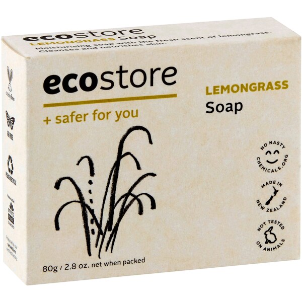 Ecostore Soap Bar Lemongrass 80g