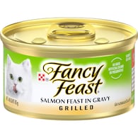Fancy Feast Adult Classic Salmon Feast Gravy Grilled Wet Cat Food