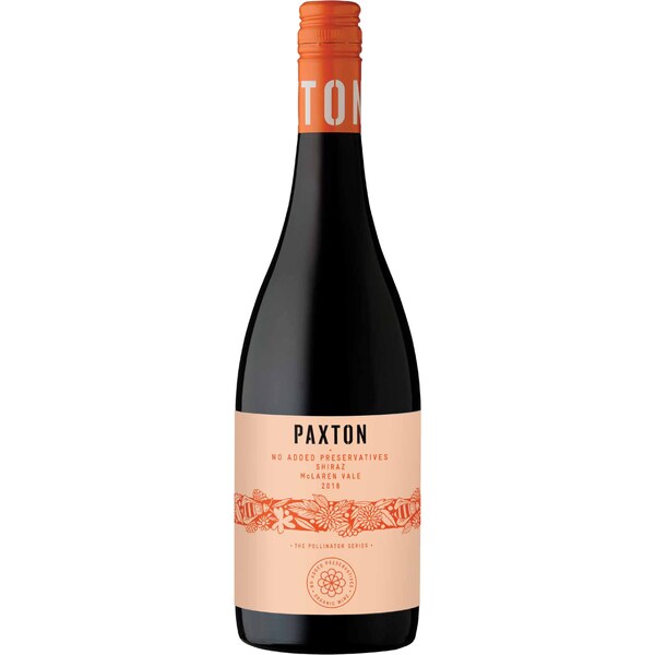 Paxton Preservative Free Shiraz 750ml