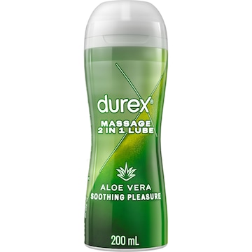 Durex Play Aloe Vera 2 In 1 Massage Gel Lubricant 200mL | Woolworths Durex Play Aloe Vera 2 In 1 Massage Gel Lubricant 200mL | Woolworths