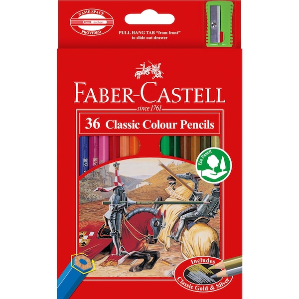 Faber-Castell Classic Colour Pencils 36 pack