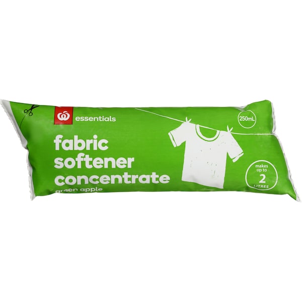 Essentials Fabric Softener Green Apple 250ml