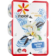 Yoplait Lactose Free Vanilla Yoghurt