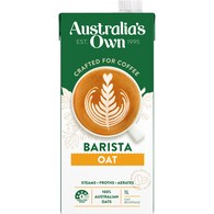 Australia's Own Barista Oat Long Life Milk UHT