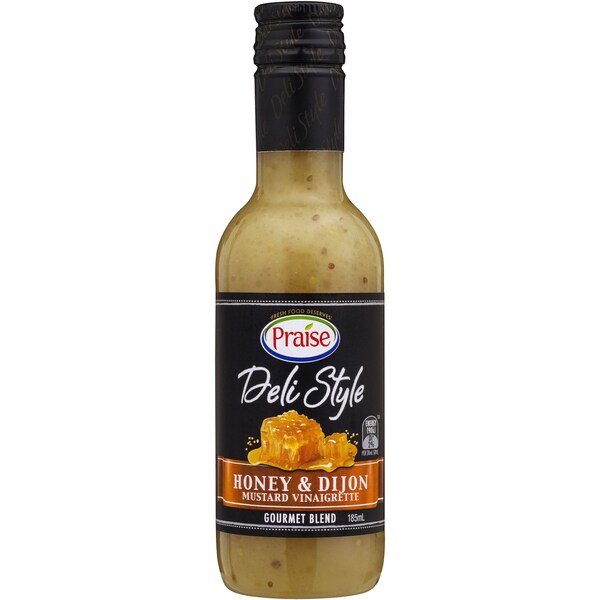 Praise Deli Style Salad Dressing Honey & Dijon Vinaigrette 185ml