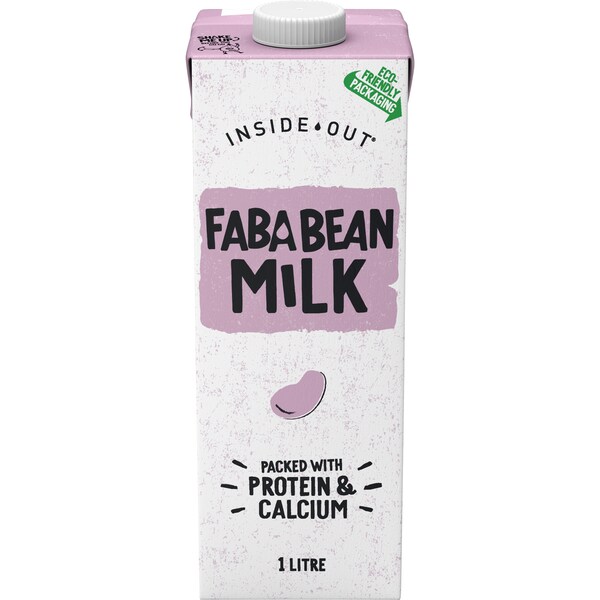 Inside Out Fava Bean  Long Life Milk UHT 1L