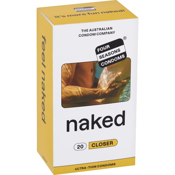 Four Seasons Naked Closer Condoms 20 pack