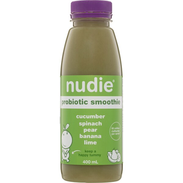 Nudie Smoothie Green Probiotic 400ml